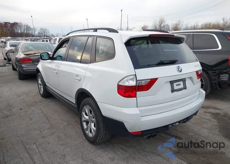 2010 BMW X3 xDrive30I z USA, uszkodzony, nr VIN WBXPC9C42AWJ36527